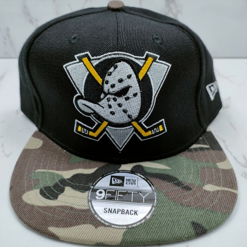 Topi Snapback Mighty Duck Bebek NHL Kualitas Premium