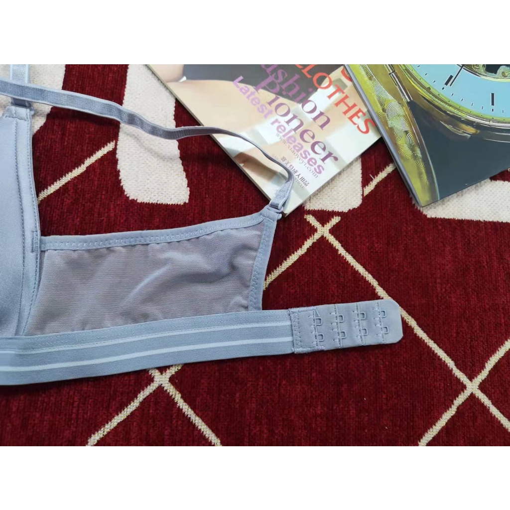 Bra/BH Import 6613 Busa Tipis Tisak Ada Kawat, dgn Kain Lembut