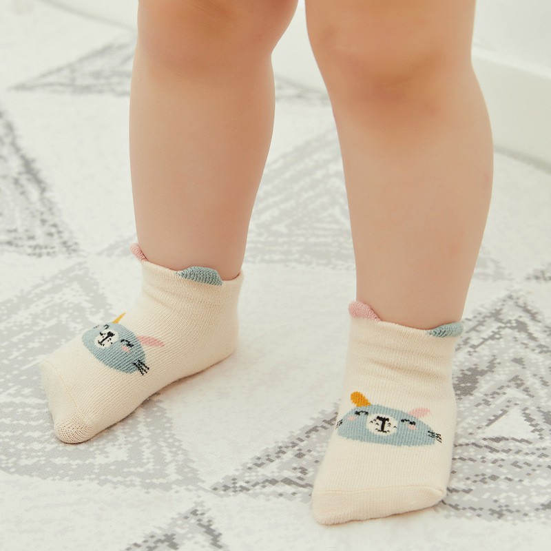 Lucu Kaus Kaki Anak Anti Slip/Kaos Kaki Bayi /Kaus Kaki Bayi Musim Panas/C 120-125