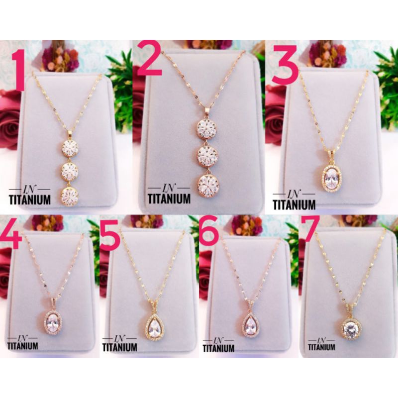 Titanium Kalung Wanita 258222