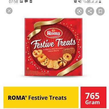 

Roma Festive Treats 765Gr/ Roma Festive 765Gr