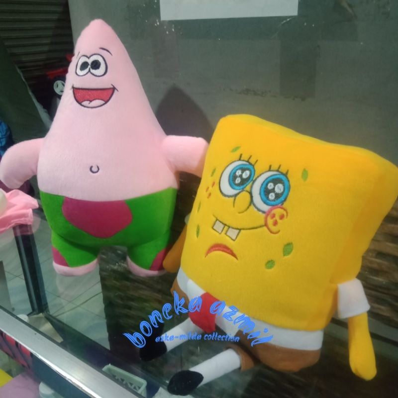 Boneka spongebob patrick/ sepasang