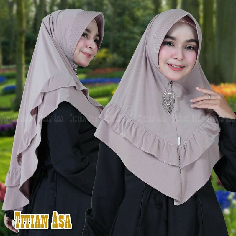 Hijab syari, Bergo jersey Titian Asa Original Zalia
