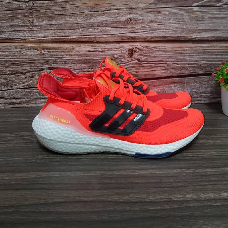 Adidas Ultraboost 2021 Laser Orange Premium Original