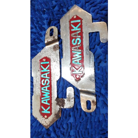 EMBLEM PEMANIS VARIASI FOSTEP FOOTSTEP SWING ARM BELAKANG KAWASAKI BINTER MERZY BINTER JOY DLL BARU 