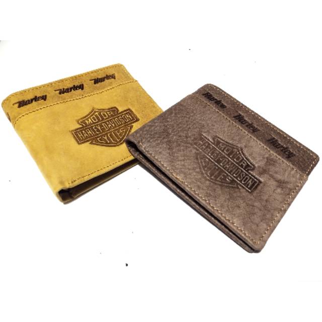 Dompet kulit asli pria lipat  HD 045