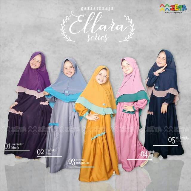 Gamis Ellara Series by Zeta