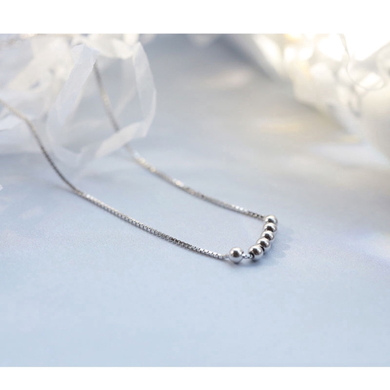 Gelang Manik Transfer Silver 925 Gaya Korea untuk Wanita