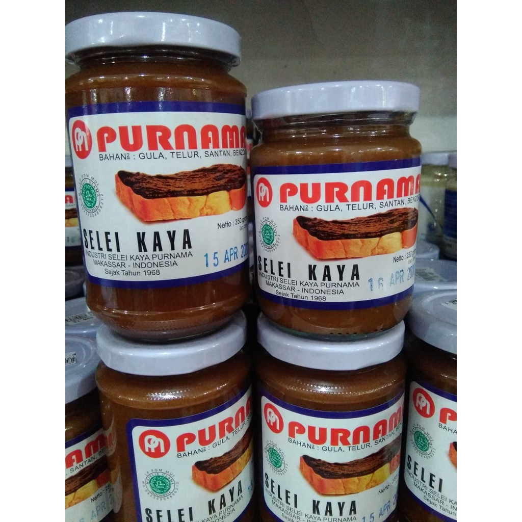 

selai kaya PURNAMA 350 gr & 250 gr