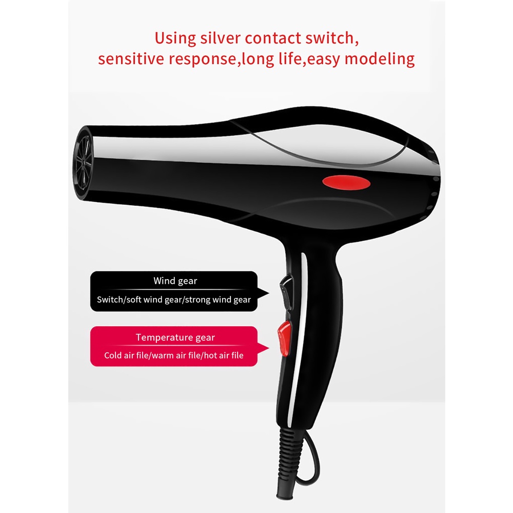 HAIR DRYER SALON , ANGIN KENCANG , ADA SUHU DINGIN , Hair dryer GSF 600watt - Hairdryer Pengering Rambut HAIRDRYER SALON , ANGIN KENCANG , ADA SUHU DINGIN , AWET , CATOKAN , SISIR GSF Jumbo murah Hair Dryer Pengering Rambut Capella Dengan Suhu