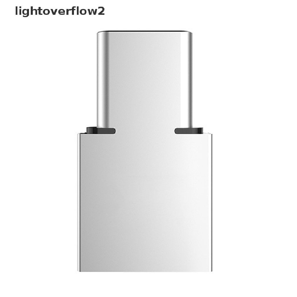 (Light2) Adaptor Konverter Usb-C 3.1 Male Ke Usb Female Untuk U Disk