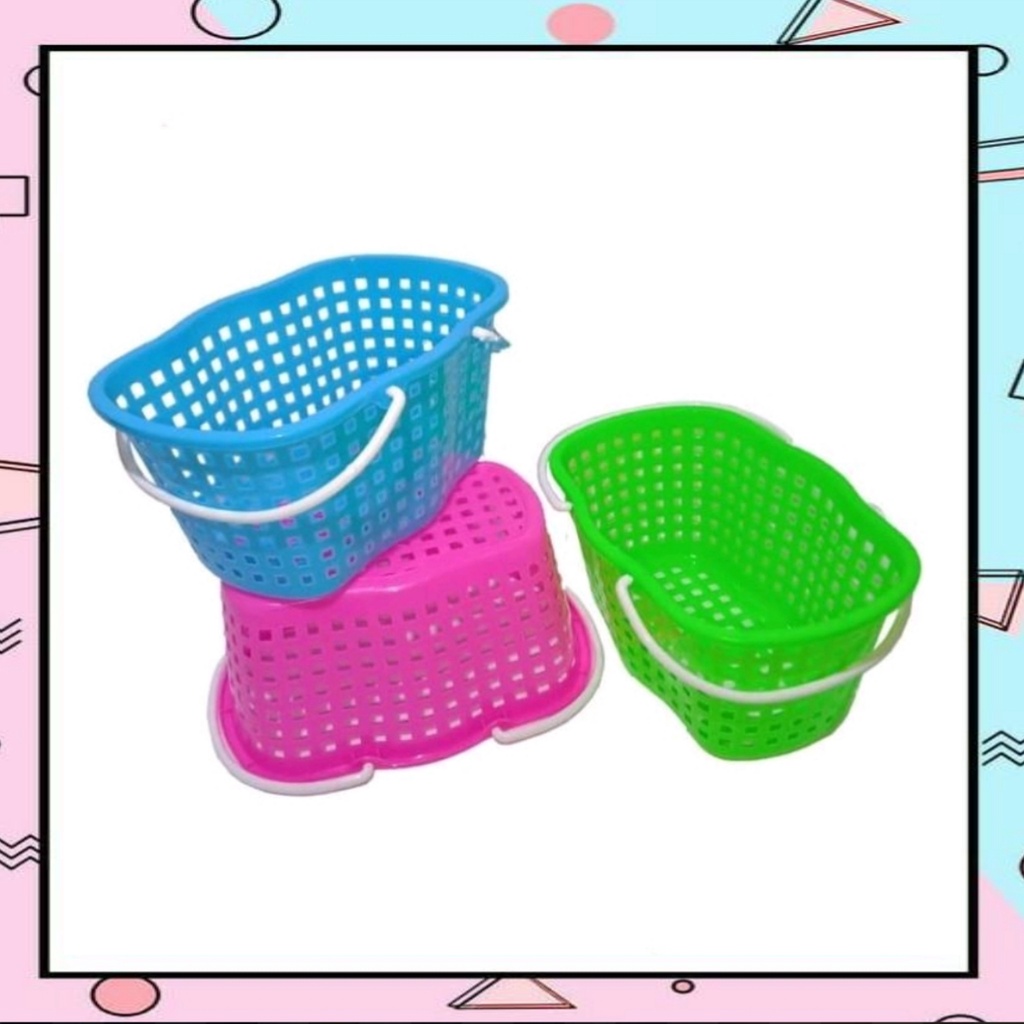 Keranjang Tempat Sabun Mandi  / Keranjang MIni Basket Plastik