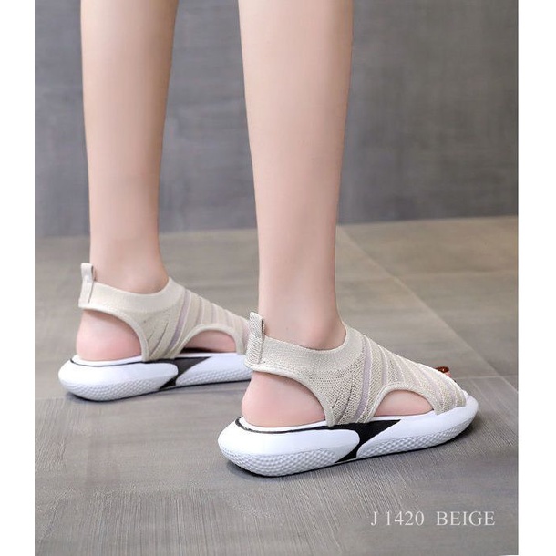 SANDAL WANITA SLOP FLIP FLOP FASHION 1420