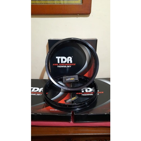 velg TDR hitam 160/185 17 WM kotak pelek TDR hitam ukuran 160/185 black