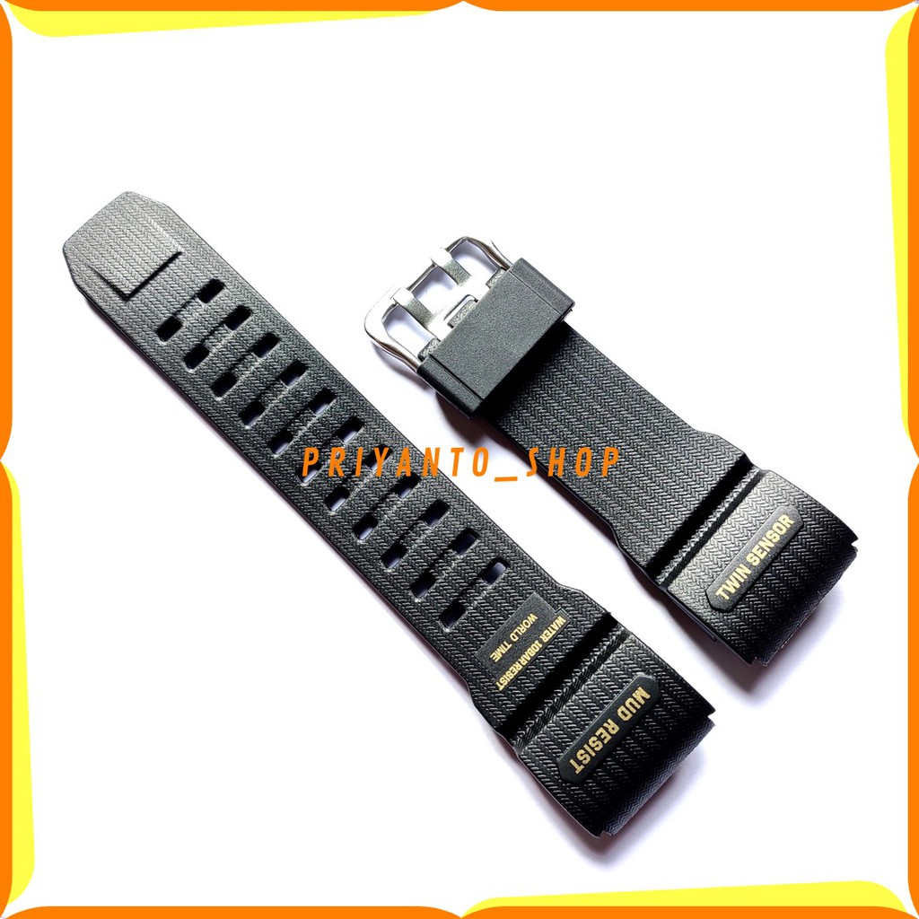 STRAP TALI JAM TANGAN SKMEI 1358 TALI JAM SKMEI 1358 HITAM LIST GOLD