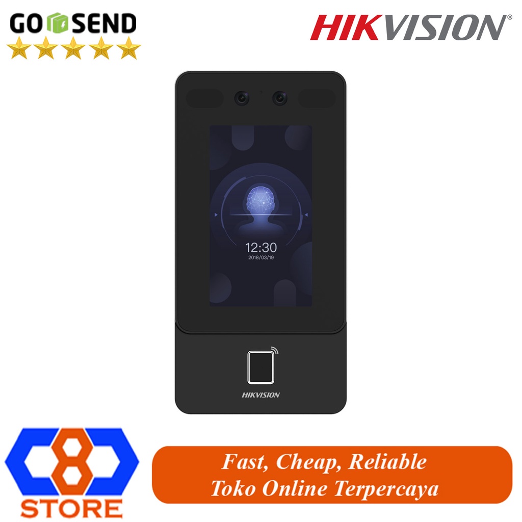 AKSES KONTROL ACCESS CONTROL HIKVISION DS-K1T342MFX K1T342MFX GARANSI