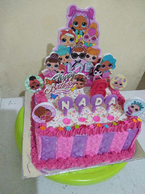 Cake Topper Lol Doll Surprise