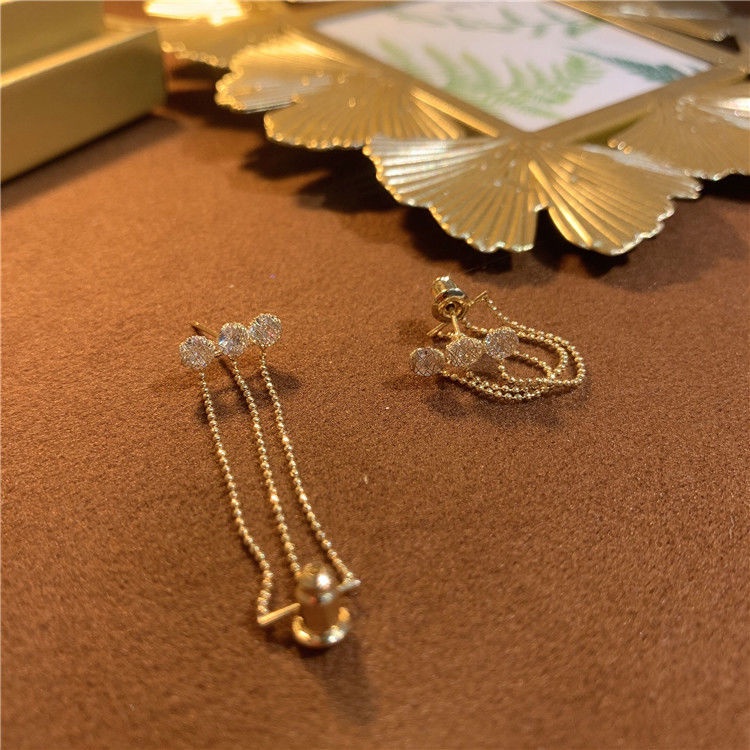 Anting Rumbai Bahan Sterling Silver Untuk Wanita