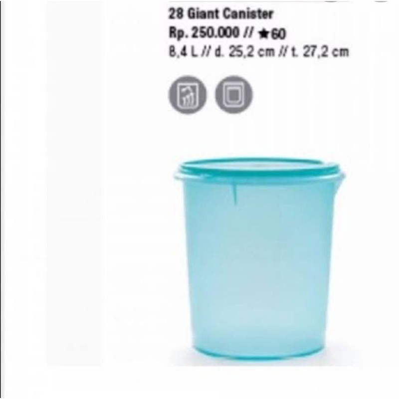 Giant canister