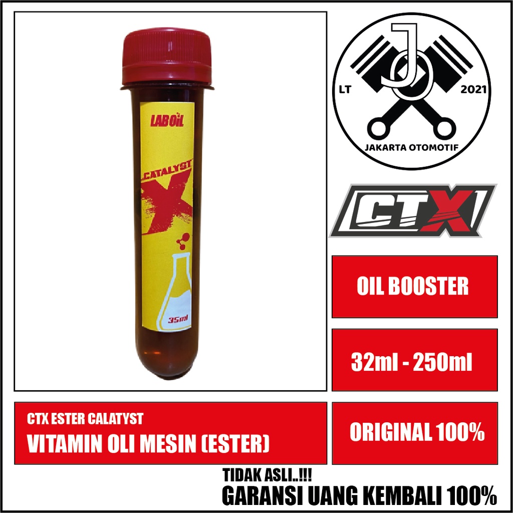 CTX Ester Catalyst  - Vitamin Oli Motor mengandung Ester Terbaik