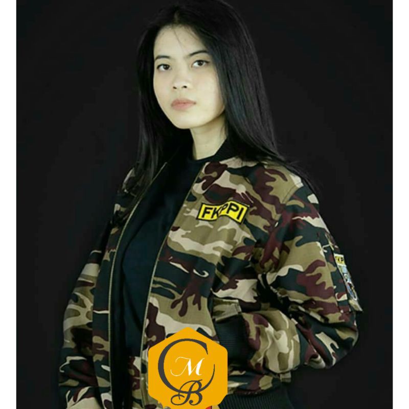 JAKET BOMBER FKPPI LORENG  - JAKET LORENG BOMBER FKPPI - JAKET FKPPI BOMBER LORENG