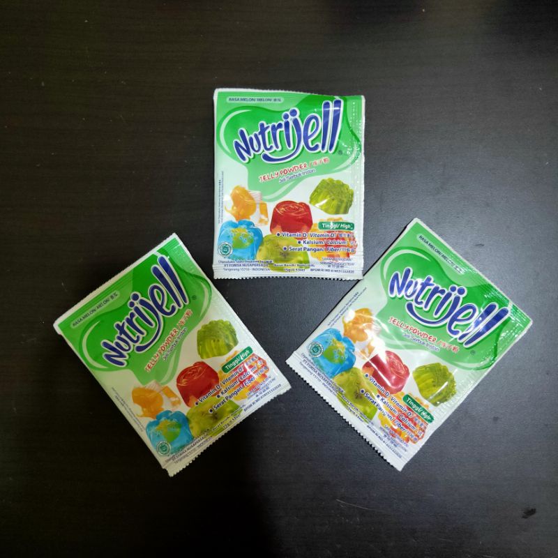 

NUTRIJEL NUTRIJELL AGAR AGAR RASA MELON 15 GR - 1 SACHET