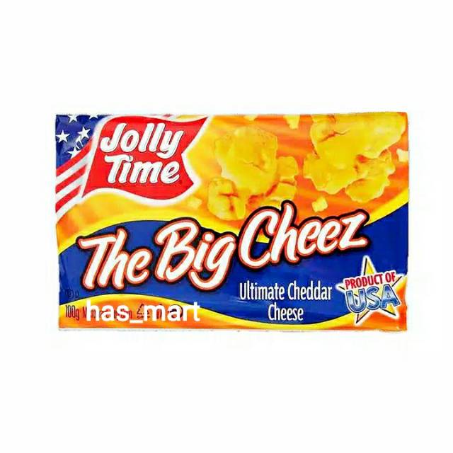 

JOLLY TIME POPCORN 100gr the big cheezz