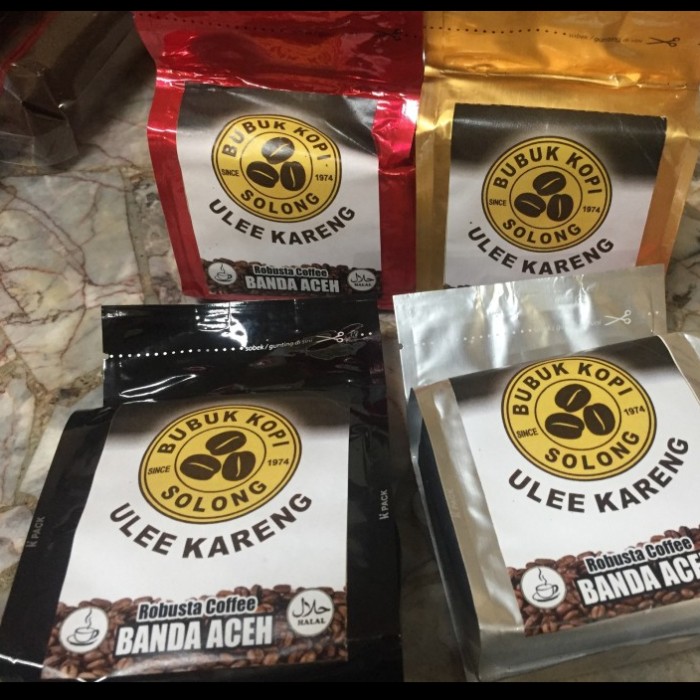 

Kopi Robusta Solong Kemasan Lux - 200 gr