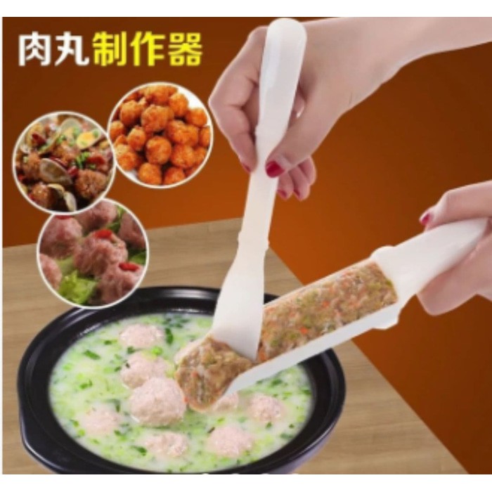 sendok bakso serbaguna / alat cetakan bakso