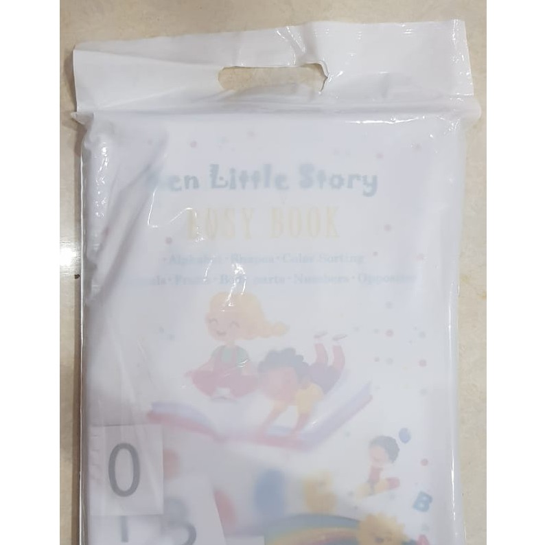 Busy Book - Activity Book - Buku Edukasi Anak - Quiet Book Vol. 01- Ken little story