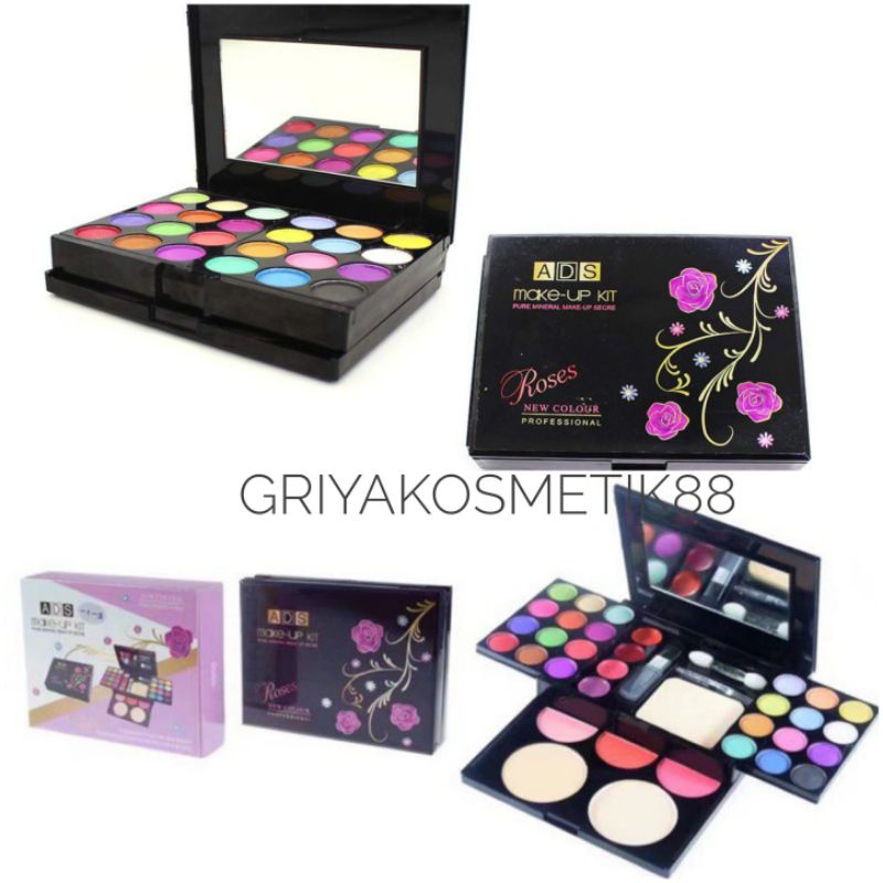 ADS MAKE UP KIT LENGKAP | ALAT MAKE UP LENGKAP