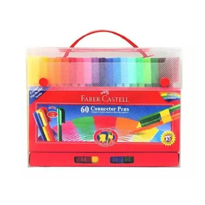 

Hemat Faber Castel Spidol Connector Pen 60 Warna Diskon