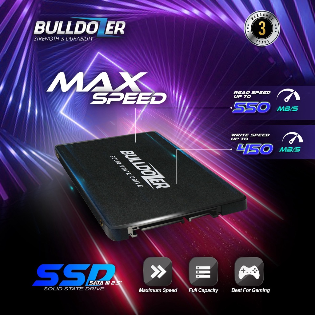 SSD 512GB BULLDOZER SATA