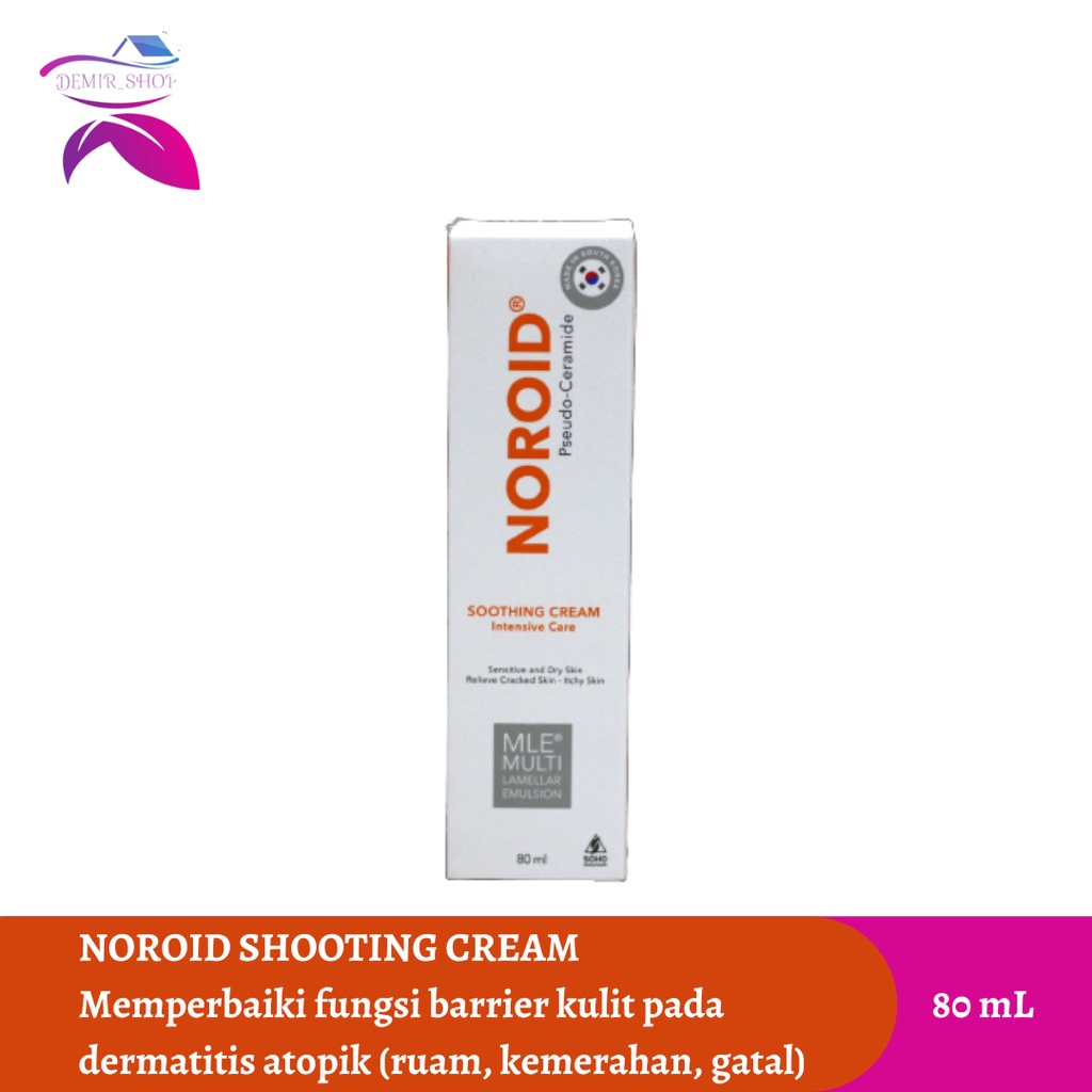 Noroid Soothing Cream 80 mL Skin Barrier Pelembab Kulit