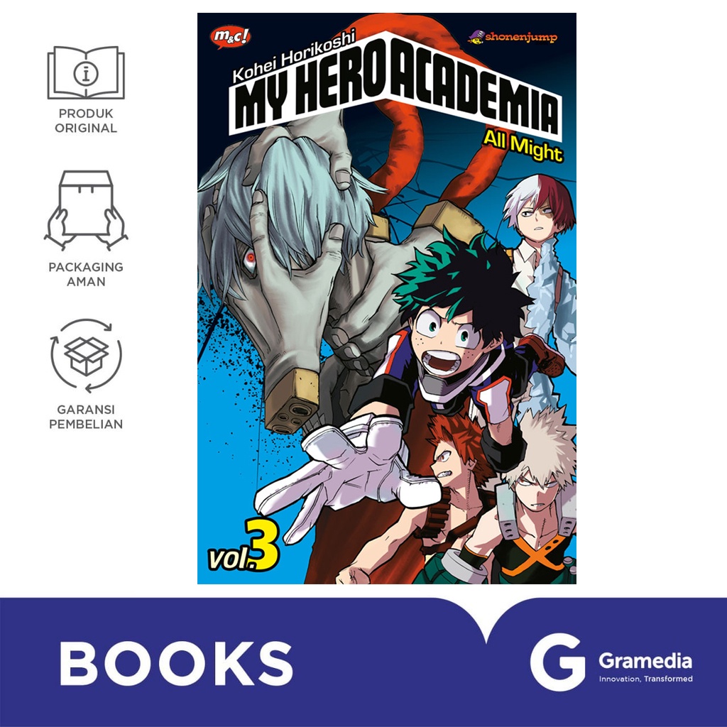 Gramedia Bali - My Hero Academia 03