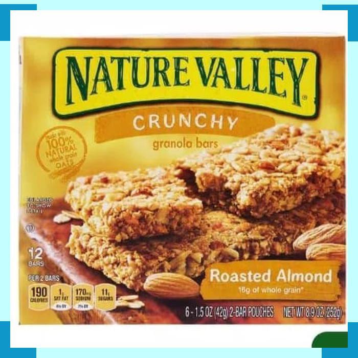

Nature Valley Granola Bar Crunchy Roasted Almond Wholegrain Cereal Bar