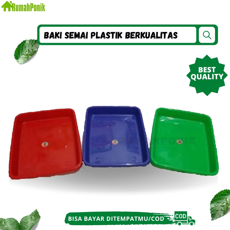 Nampan Semai Hidroponik Baki Semai