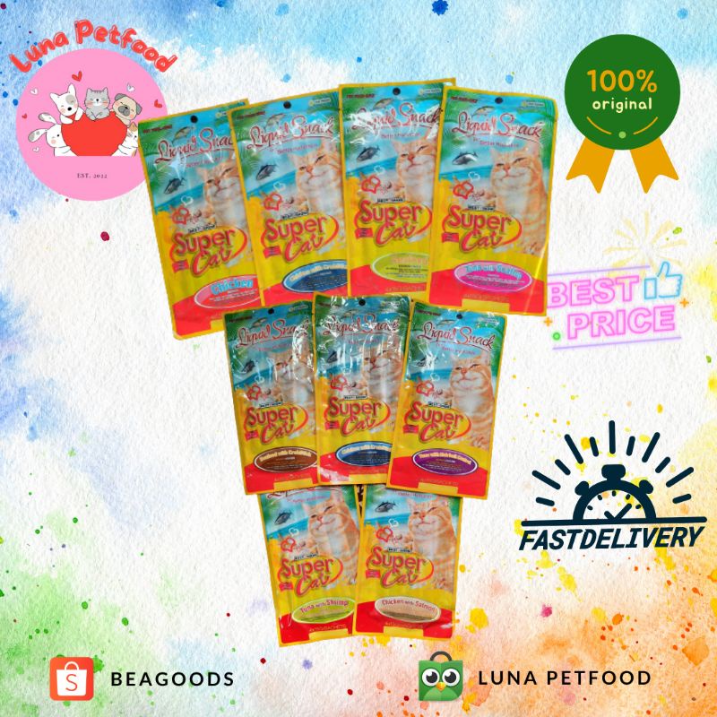 Supercat liquid snack