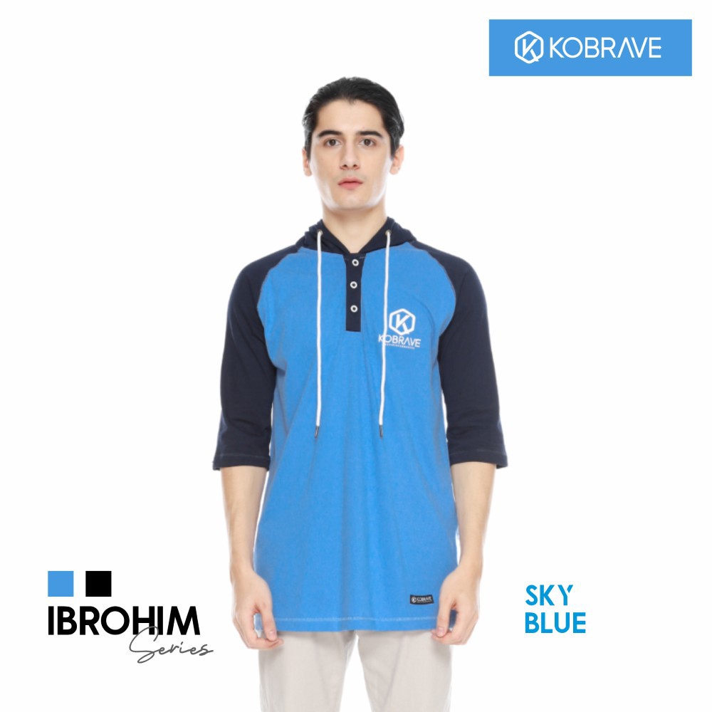 Koko Kaos Kobrave | Ibrohim Series | Kaos Kupluk Hodie Pria | Premium Quality - Samsmedia