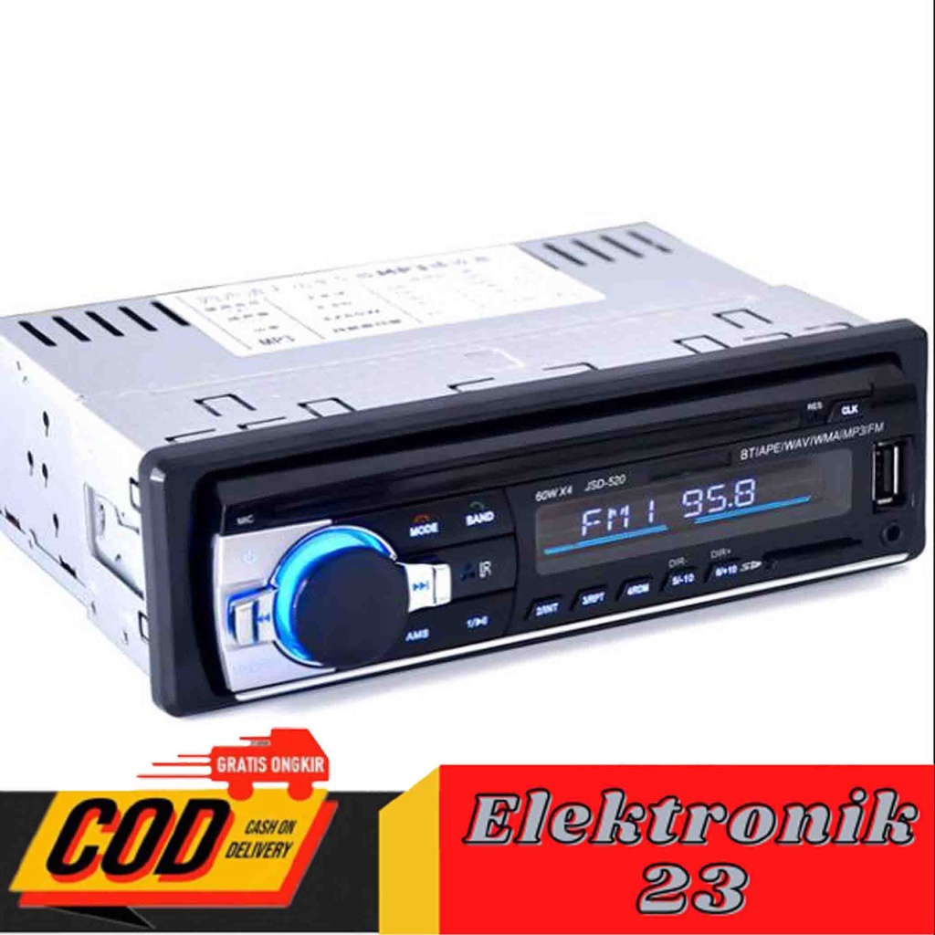 Tape Mobil Bluetooth Tipe Tip MP3 Player FM Audio Radio Mobil Multifungsi
