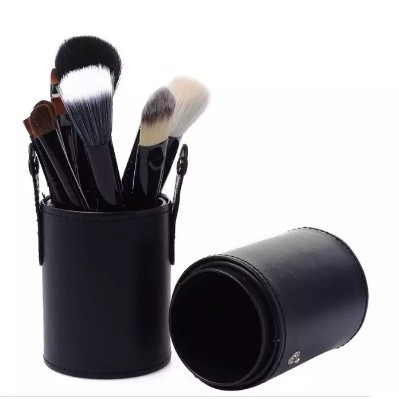 [COD] 12pcs Nankousi Brush Make Up Kuas Makeup + Set Tabung Lengkap Bulu Lembut Kuat &amp; Gagang Kokoh