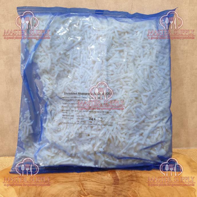 

KEJU MOZZARELA DAIRY SHREDDED / MOZARELLA PARUT REPACK 500 GR