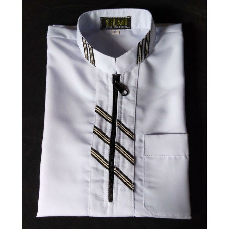 jubah anak gamis anak laki laki-Putih