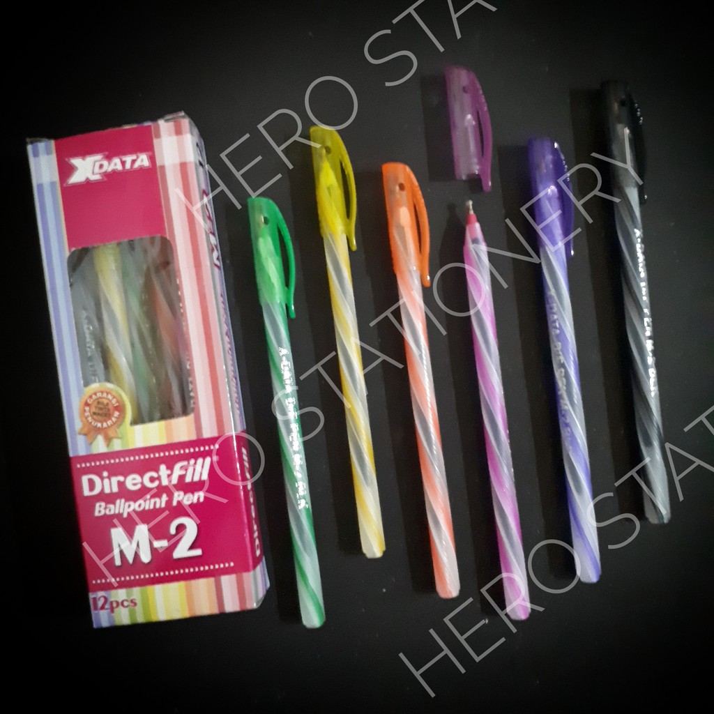 

Pena ballpoint pen xdata directfill M-2 . 12 unit