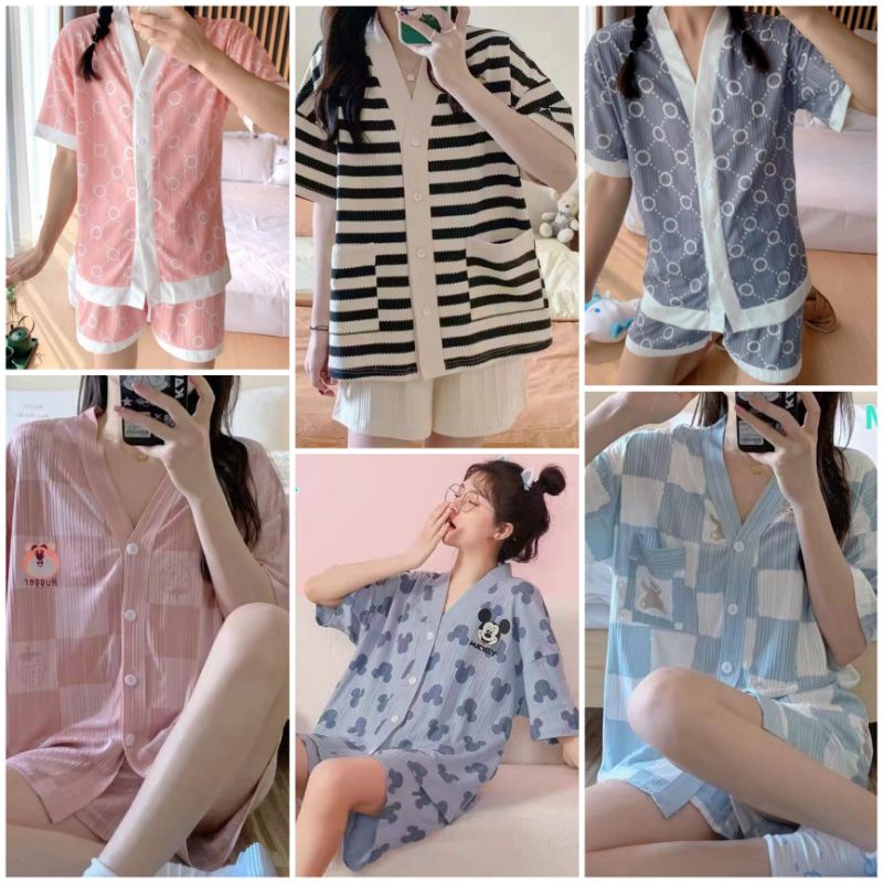 Baju tidur wanita import/fashion wanita/baju tidur murah C09-D1