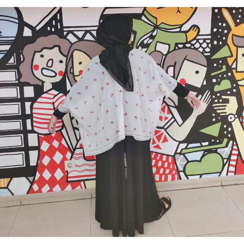 REAFY OUTER SCARF KIMONO BY MK.heejab/OUTER KIMONO READY SIAP KIRIM/BLOUSE MOTIF/OUTER CROP KIMONO JUMBO/OUTER KIMONO MUAT MAX 85KG/OUTER KIMONO CROP PREMIUM/KIMONO SCARF CROP TOP