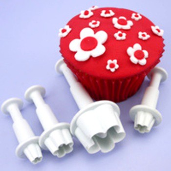 Plunger fondant flower blossom, cetakan fondant bunga blossom, cetakan fondant