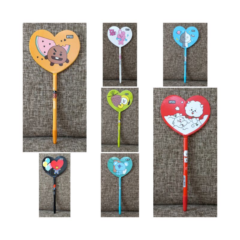 

PULPEN GEL KIPAS BTS BT21