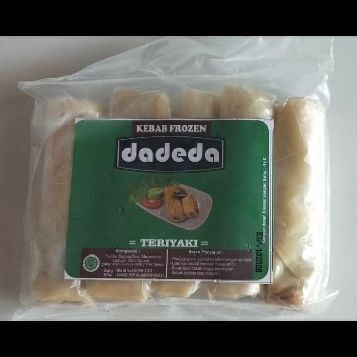 

Dadeda Kebab Teriyaki Pack isi 5 pcs