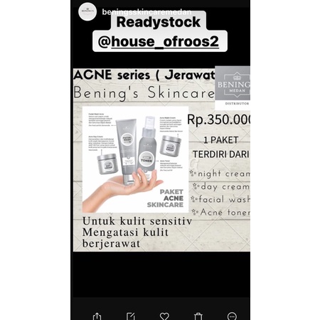 BENING'S SKINCARE |PAKETAN FLEK |BENING'S DOKTER OKY